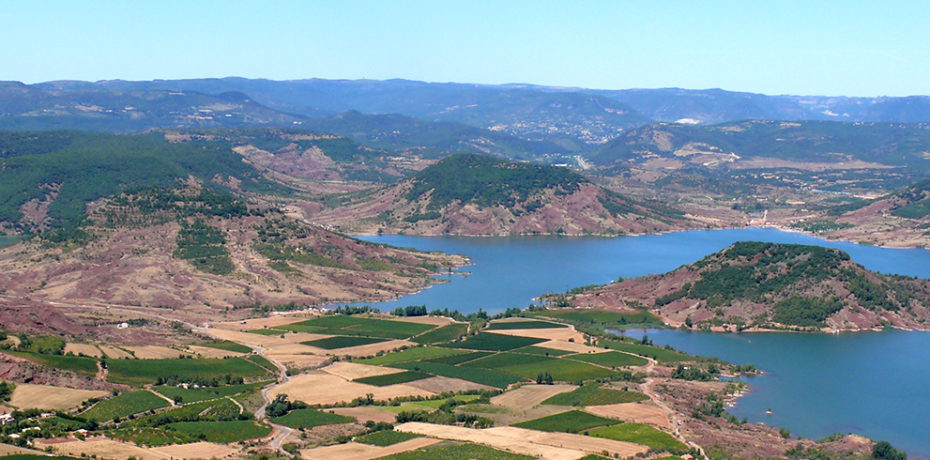 Lac du Salagou. Crédit photo : CAUE 34
