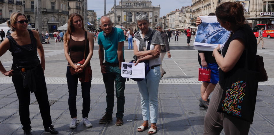 Balade urbaine "Au fil des façades" Montpellier
